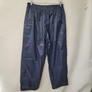 Academy Sports Rain Pants Mens XXL Navy Blue Waterproof Elastic Waist‎ Pockets